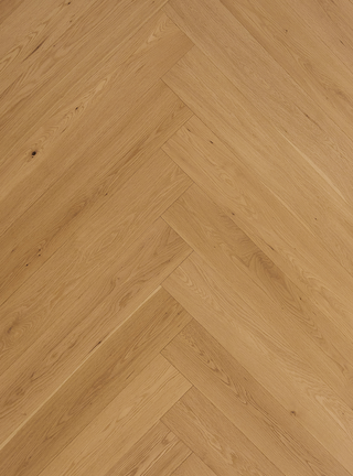 Ingénierie Chêne Blanc Herringbone Brossé ABC - Clear 5 x 3/4